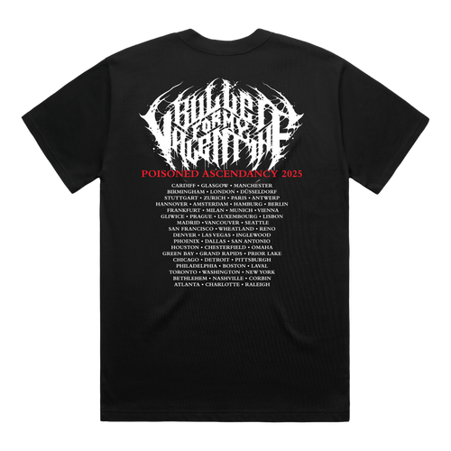 Through The Door Black T-Shirt – Bullet For My Valentine US Store